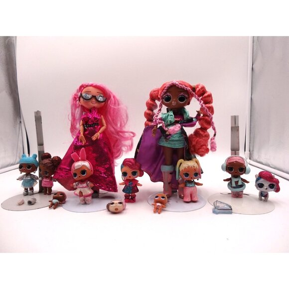 LOL Surprise OMG Fashion Show Mega Runway Exclusive Dolls Lot